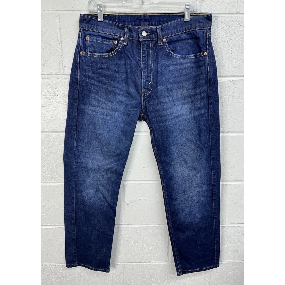 Levi's 505 Regular Fit Dark Wash Jeans / Excellent / Men's 34x30